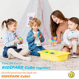 5 Pack Coolzon Cube Set, 2x2 3x3 4x4 Pyramid Pyraminx Megaminx Puzzle Cube, Smooth Stickerless 3D Magic Puzzle Cube Bundle for Kids & Adults