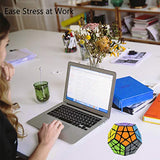 Coolzon Megaminx Rubix Cube, Dodecahedron Speed Cube Brain Teasers Educational Toy For Kids Adults