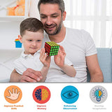8 Pack Rubix Cube Set3D Puzzle 2x2 + 3x3 + 4x4 + Pyraminx + Megaminx + Mirror + Skewb + Fenghuolun Speed Cube Magic Toys for Kids & Adults
