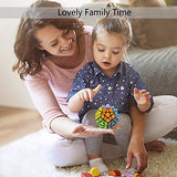 Coolzon Megaminx Rubix Cube, Dodecahedron Speed Cube Brain Teasers Educational Toy For Kids Adults